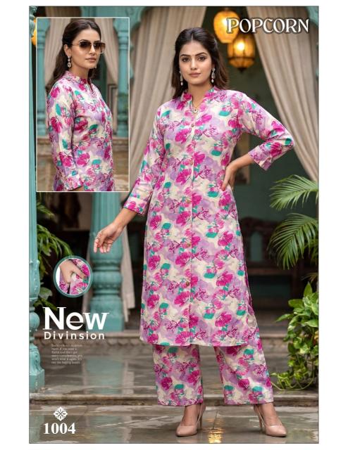 Desi kudi popcorn coord set surat market